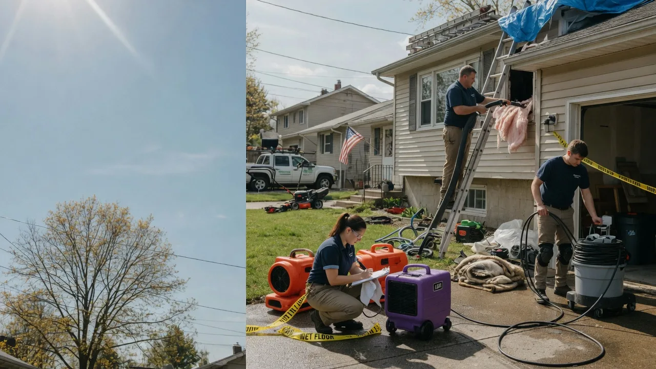 Emergency Water Removal in Masury, OH near me